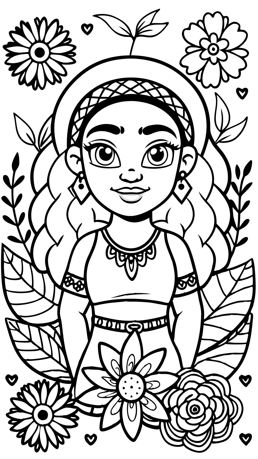 isabela encanto coloring pages